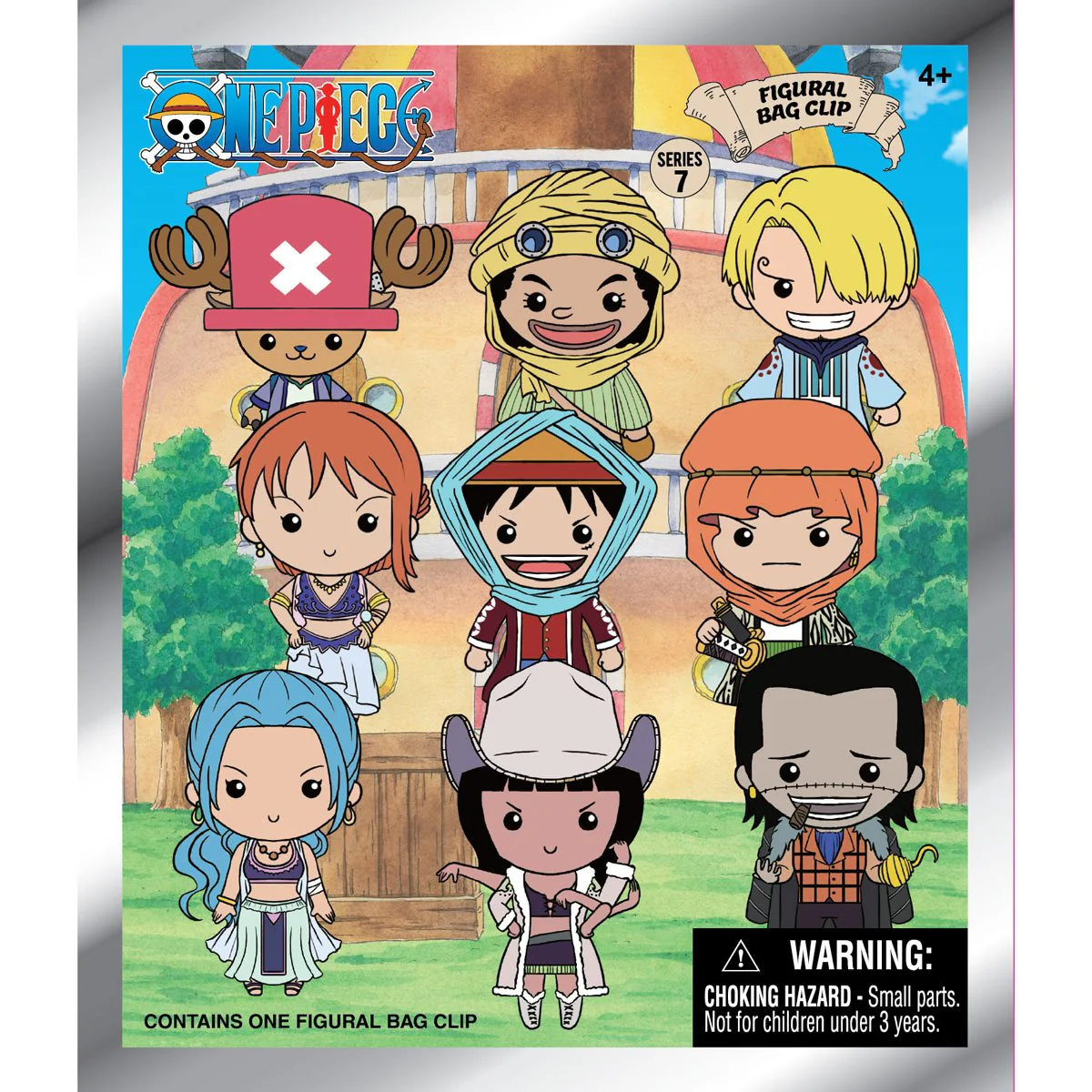 3D Anime: One Piece Foam Bag Clip Series 7 Blind Bag (1pc) - Image 2
