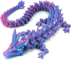 3D Treasures 3D-Printed Dragon With Egg Fidget Toy - Multiple Colours - Image 8