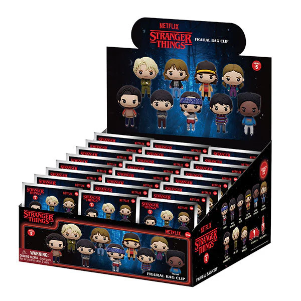 3D Stranger Things Series 5 Foam Bag Clip Blind Bag (1pc) - Image 3