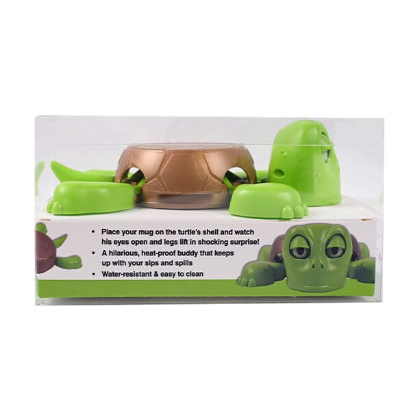 3D Treasures Turtle Coaster 3D-Printed Water-Resistant Animated Drink Coaster - Image 3