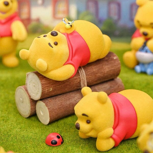 52TOYS Disney Winnie The Pooh Carefree Series Flocked Figurine Blind Box (1pc) - Image 10