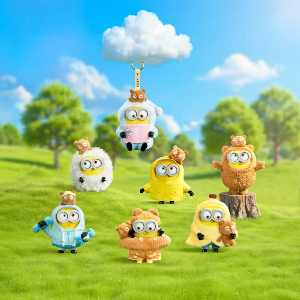 52TOYS x Minions: Bob & Tim Better Together Series Plush Keychain Blind Box (1pc) - Image 11