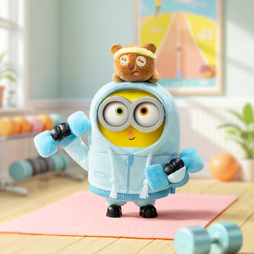 52TOYS x Minions: Bob & Tim Better Together Series Plush Keychain Blind Box (1pc) - Image 4