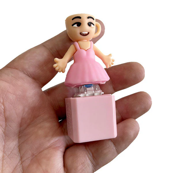 Absurdio Italian Brainrot 3-in-1 LED Keychain Fidget Clicker Toy Blind Box (1pc) - Image 3