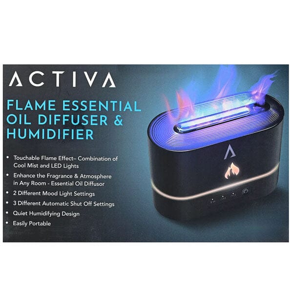 Activa Flame Aroma Diffuser & Humidifier (250mL) Mesmerizing Cold Flame Effect! - Image 6