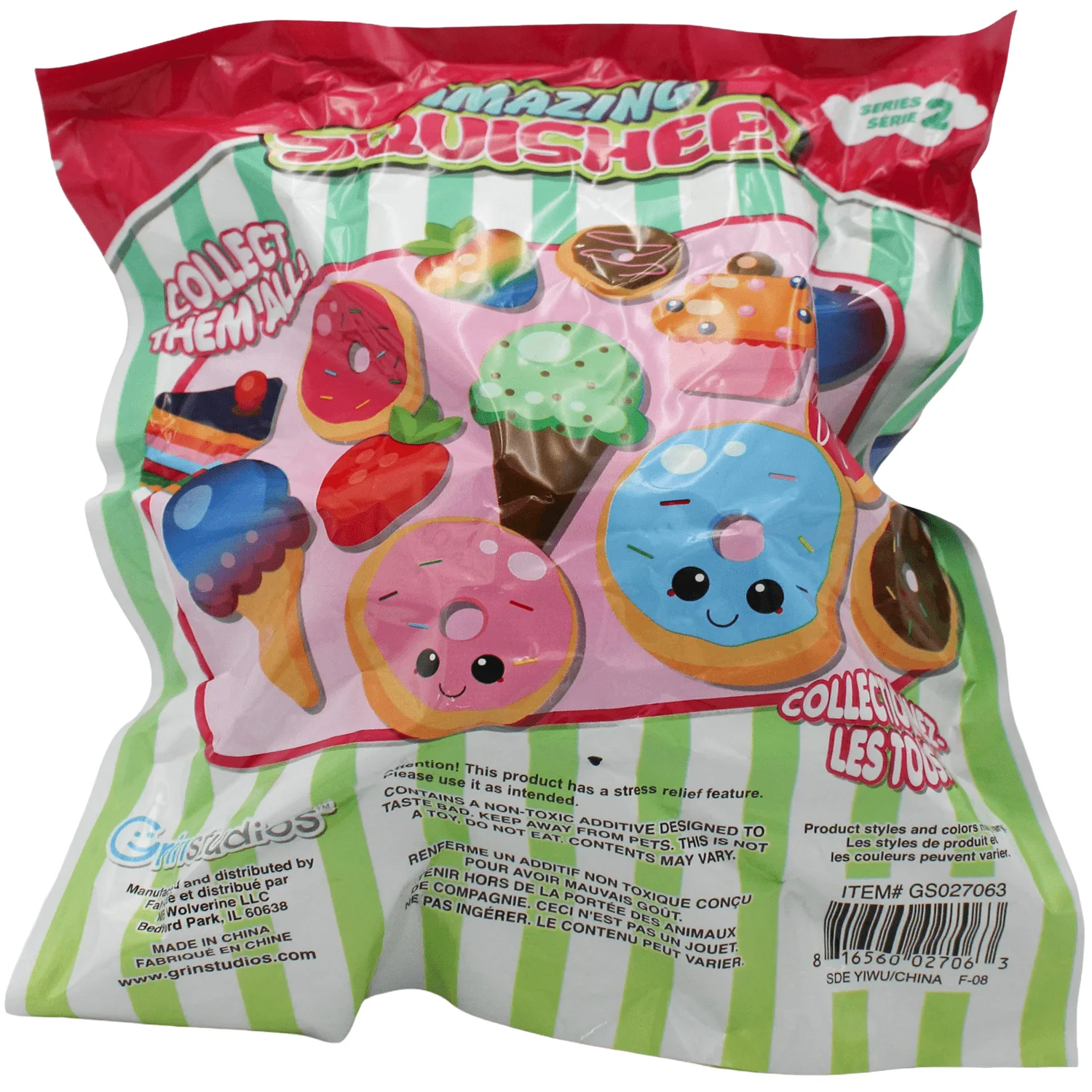 Amazing Squishee Series 2 Twilight Apple - Collectible Squishy Stress Toy (1pc) - Image 2
