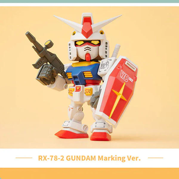 Bandai QMSV Gundam RX-78 Version 2.0 Mini Model Figure Blind Box (1pc) - Image 6