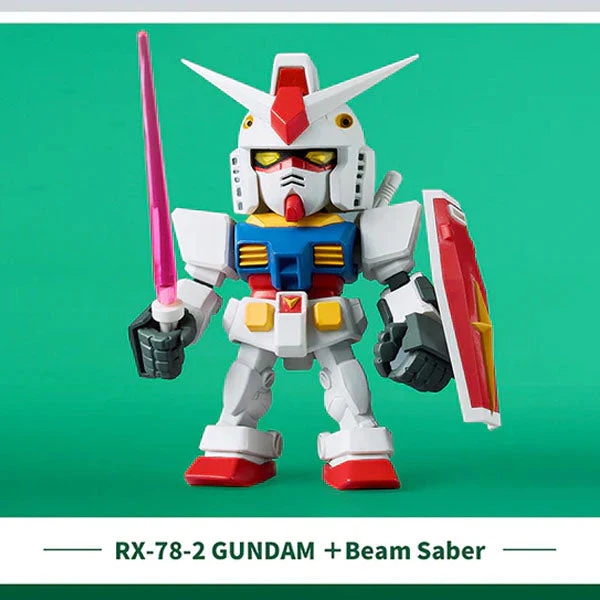 Bandai QMSV Gundam RX-78 Version 2.0 Mini Model Figure Blind Box (1pc) - Image 7