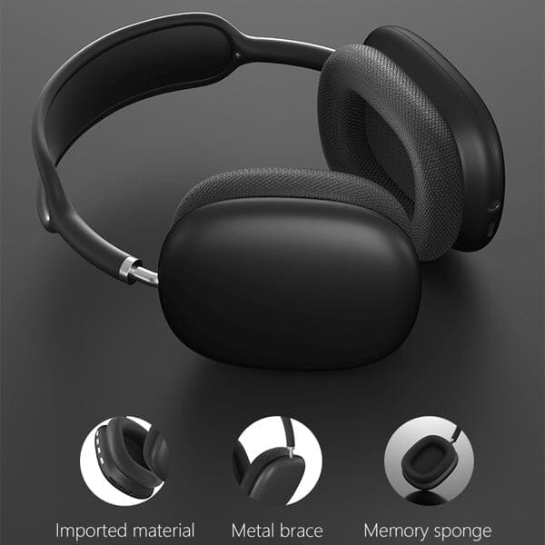 Bluetooth Stereo Headphones w/ Micro-SD Card Slot & Aux-In - Image 2