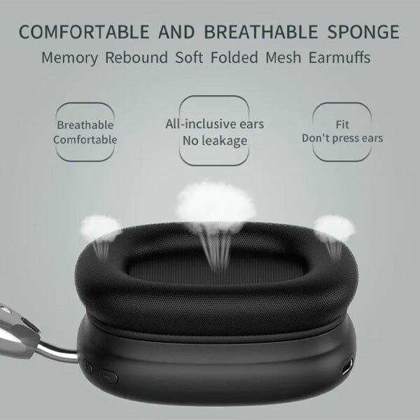 Bluetooth Stereo Headphones w/ Micro-SD Card Slot & Aux-In - Image 4