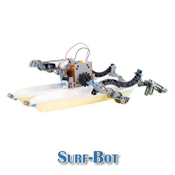 BrainyBotz 13-in-1 DIY Robot Solar-Powered Smart STEM Building & Programming Kit (190pc) - Image 17