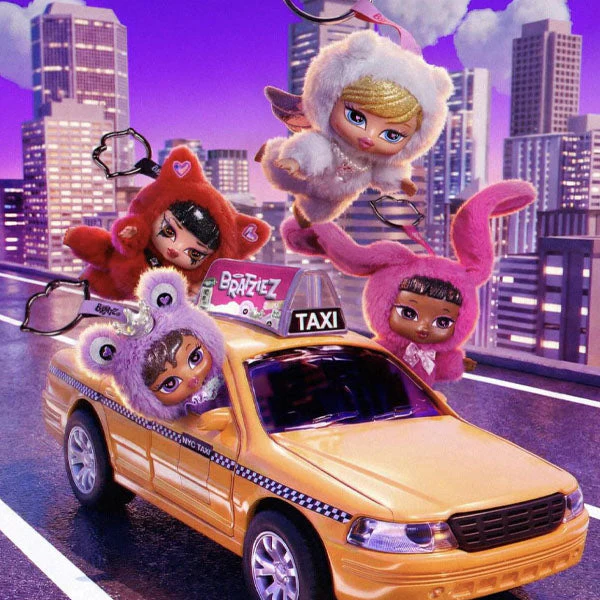 Bratz Bratziez 8" Sweetheartz Seriez Plush Keychain Blind Box - Image 3