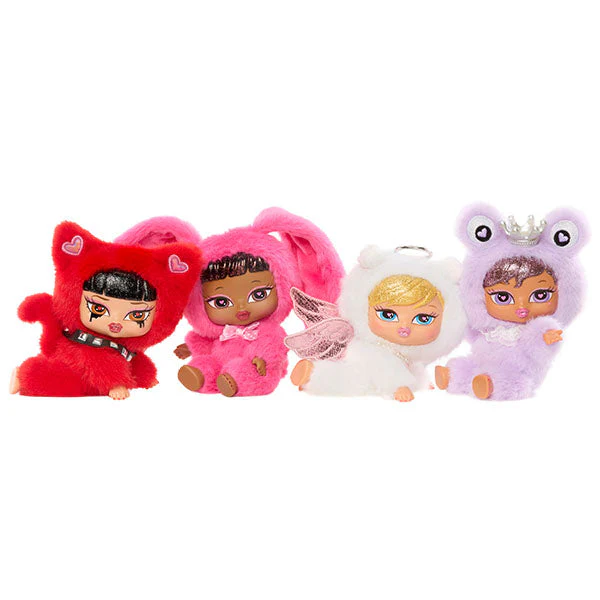 Bratz Bratziez 8" Sweetheartz Seriez Plush Keychain Blind Box - Image 4