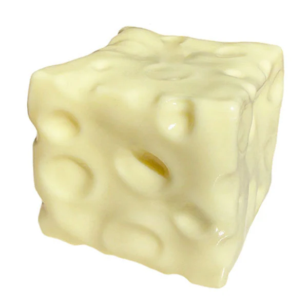 Cheese Cube Slow-Rise Squishies® Fidget Toy (1pc)