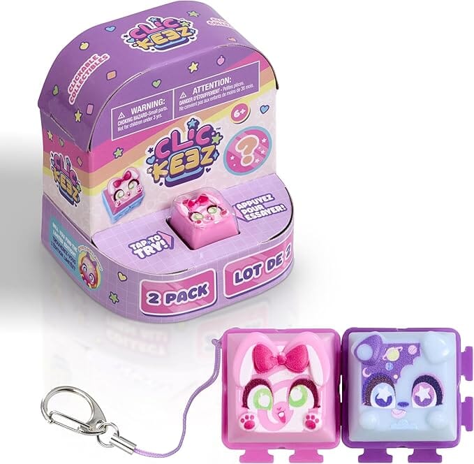 Clickeez: Includes 2 Clickable Keyboard Collectibles