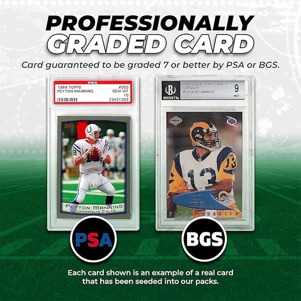 Cosmic Gaming Collections: NFL Trading Card Pack Grade 7+ Guaranteed - Image 2