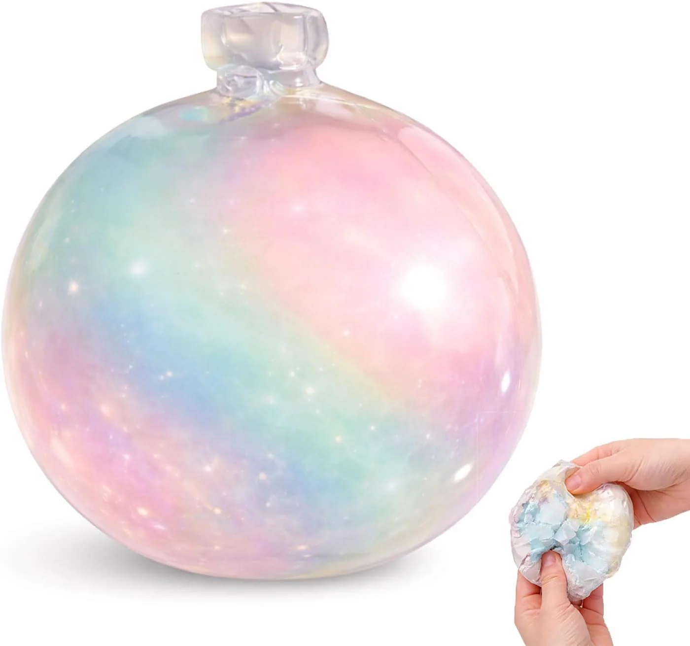 Cotton Candy Wax Cracking Squishies® 2.76" Fidget Toy (1pc)