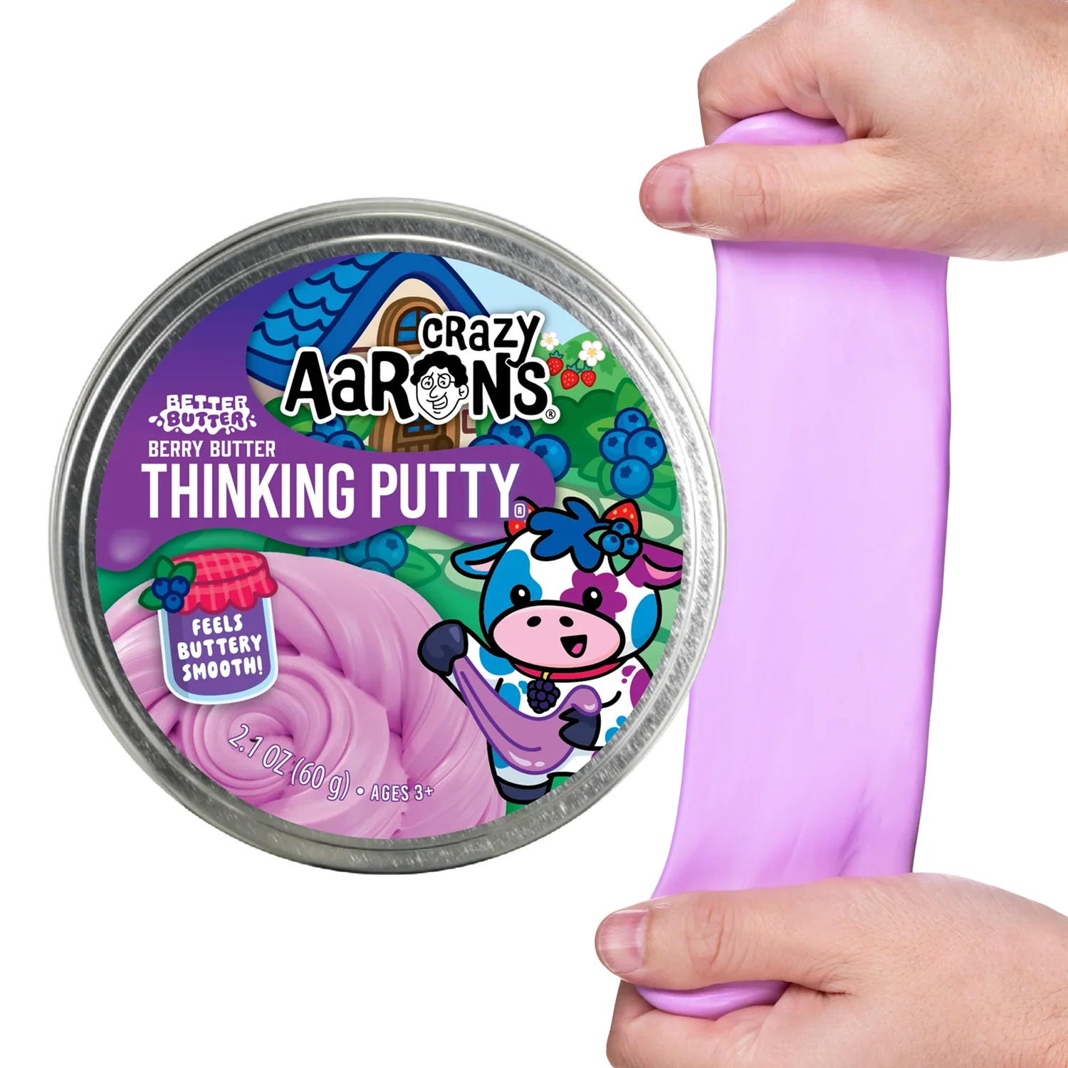 Crazy Aaron’s Better Butter Berry Thinking Putty® Sensory Fidget Putty - Image 4