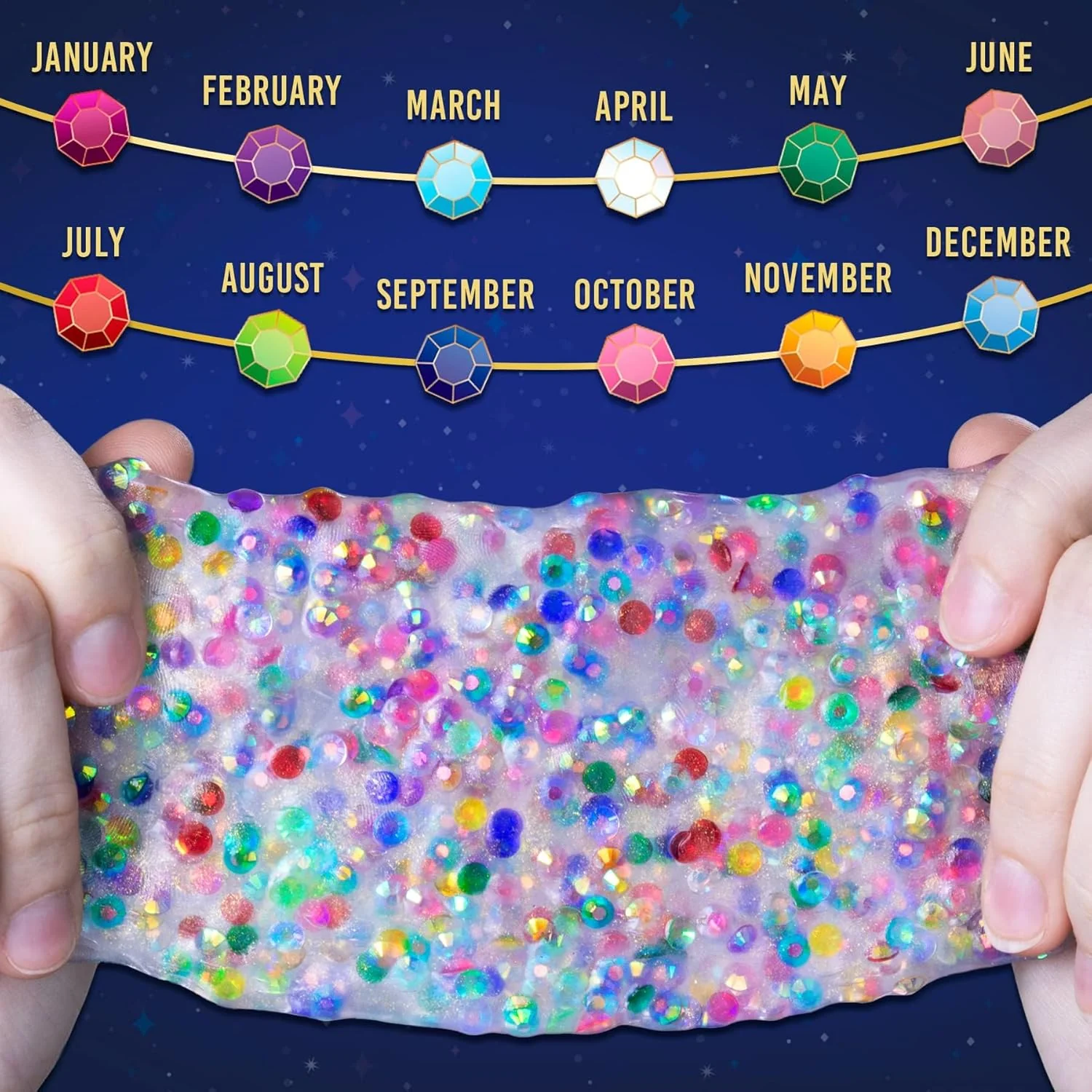 Crazy Aaron’s Birthstone Thinking Putty® – Shimmering Sensory Fidget Putty - Image 3