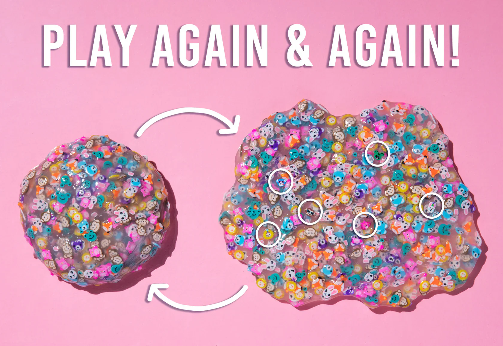 Crazy Aaron’s Hide Inside! Party Animals Thinking Putty® – Find-It Fidget Sensory Putty - Image 4