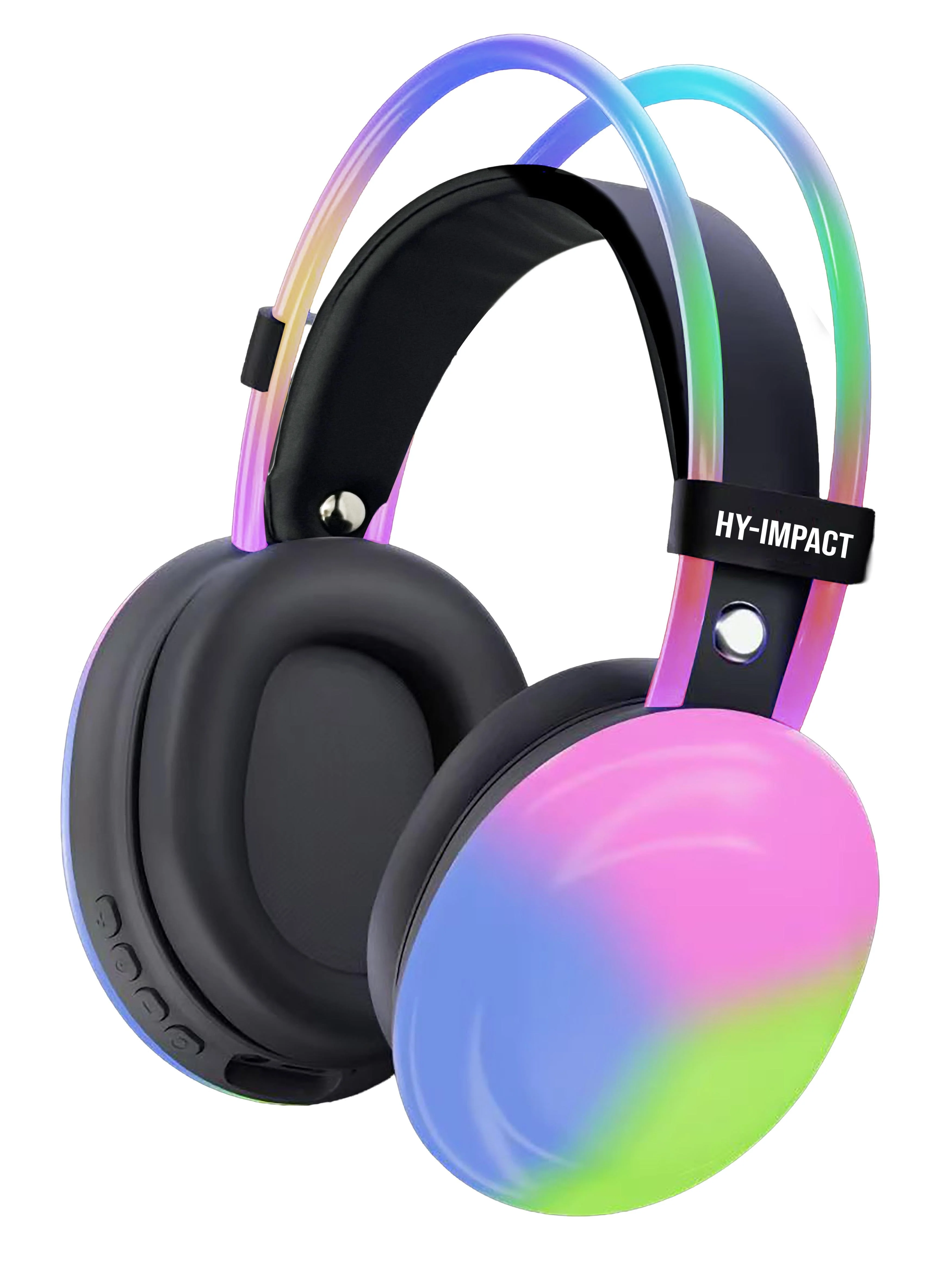 Disco Rave: Wireless HD Headphones with RGB Lights - Image 2