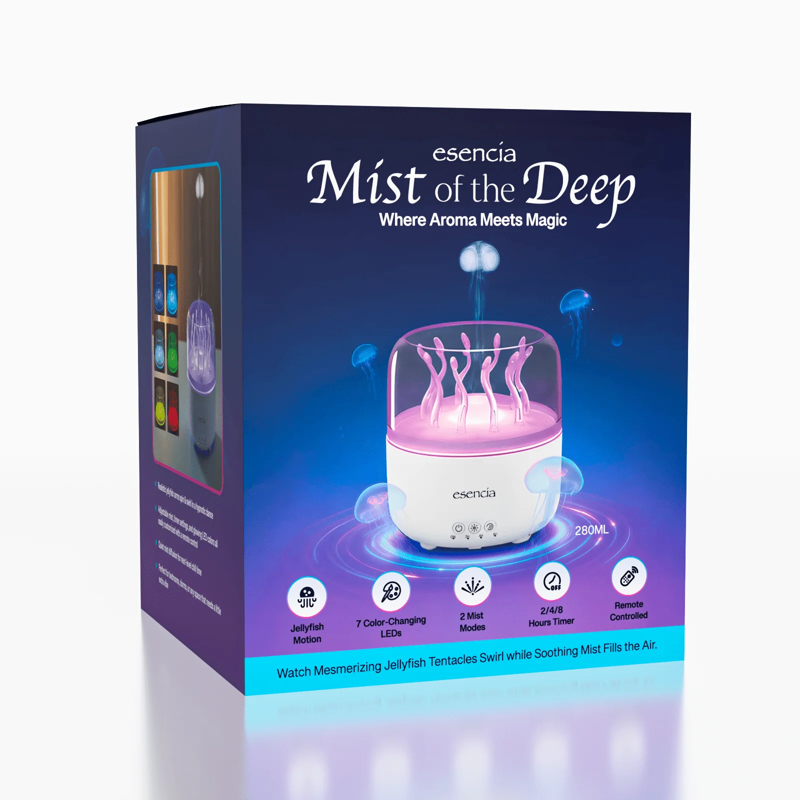 Esencia Mist of the Deep Jellyfish Essential Oil Diffuser (280mL)