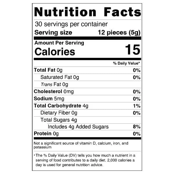 FreezYums! Freeze-Dried Berry Citrus Burst Button Candy (150g) - Image 3