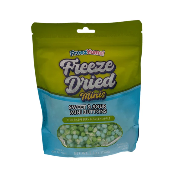 FreezYums! Freeze Dried Sweet & Sour Mini Button Candy (150g) - Image 3