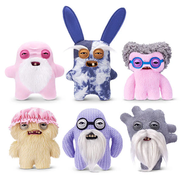 Fuggler Series 1 "Old Fogies" 9" Plush Toys (1pc) Style Ships Assorted