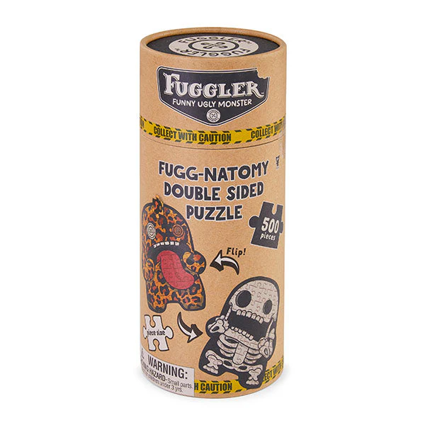 Fuggler Fugg-Natomy 500 Piece Double-Sided Oogah-Boogah Puzzle - Image 3