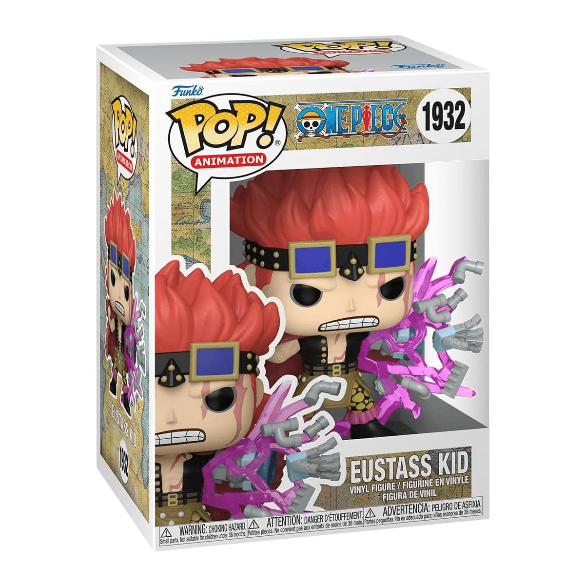 Funko Pop! Anime: One Piece – Eustass Kid with Awakening Figure - Image 3