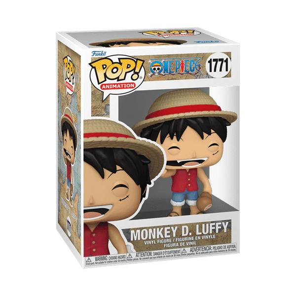 Funko Pop! Anime: One Piece - Monkey D. Luffy with Meat - Image 3