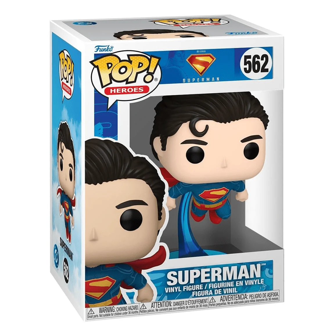 Funko Pop! Heroes: DC Universe - Superman 2025 Vinyl Figure - Image 3