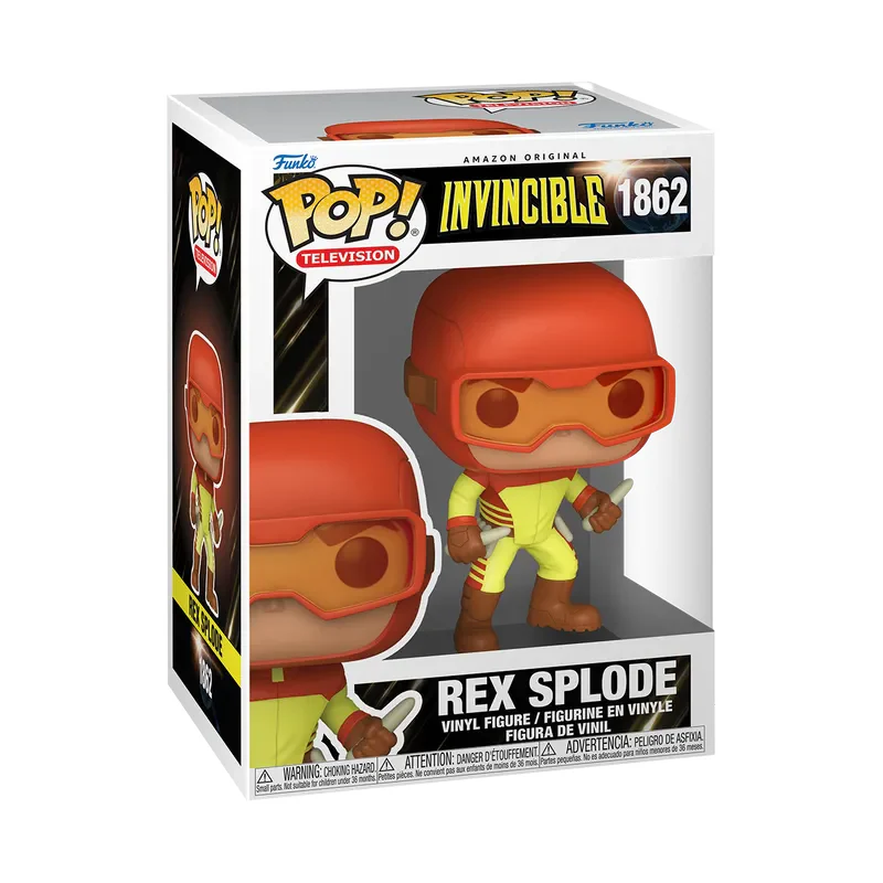 Funko Pop! Invincible: Rex Splode Vinyl Figure – With Chase Exclusive (Style May Vary) - Image 3