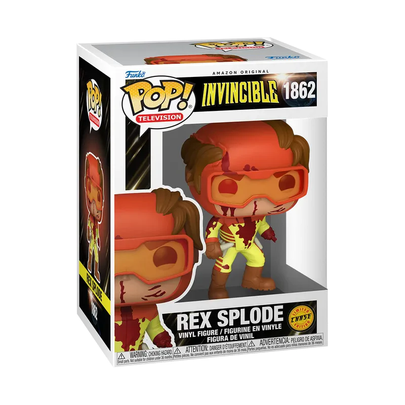 Funko Pop! Invincible: Rex Splode Vinyl Figure – With Chase Exclusive (Style May Vary) - Image 5