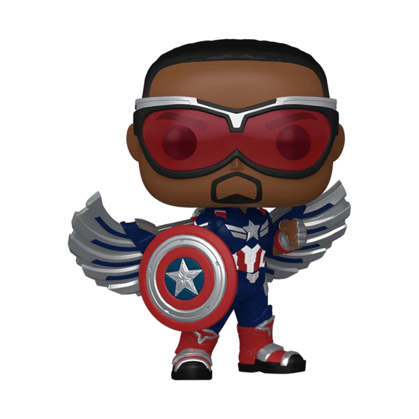 Funko Pop! Marvel: Captain America (Sam Wilson) Brave New World - Image 3