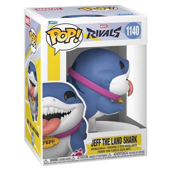 Funko Pop! Marvel Rivals: Jeff the Land Shark Figure - Image 3