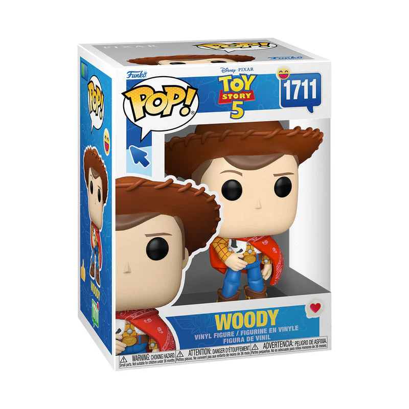 Funko Pop! Movies: Toy Story 5 - Woody Vinyl Figure - Image 3