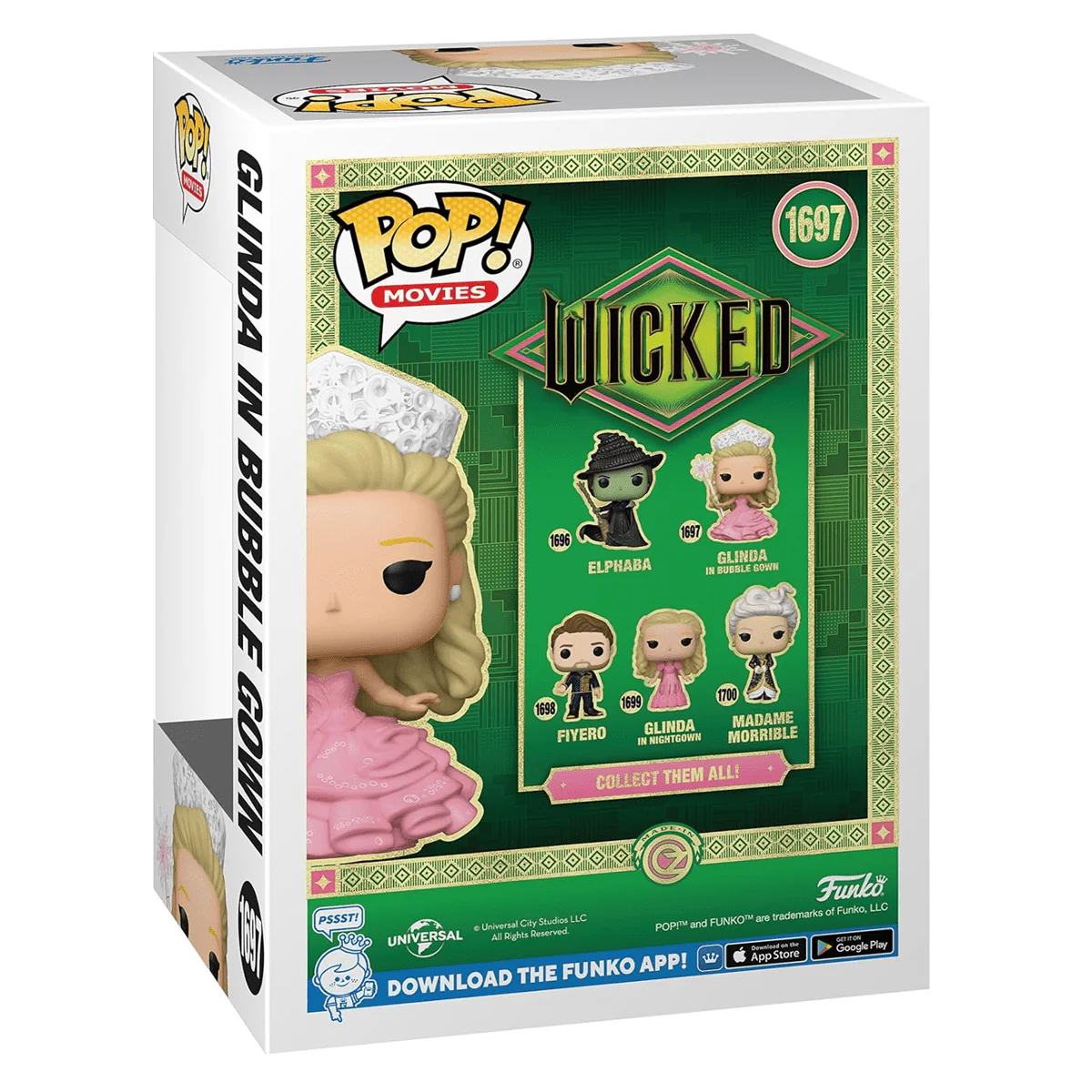 Funko POP! Movies: Wicked - Glinda in Bubble Gown - Image 4