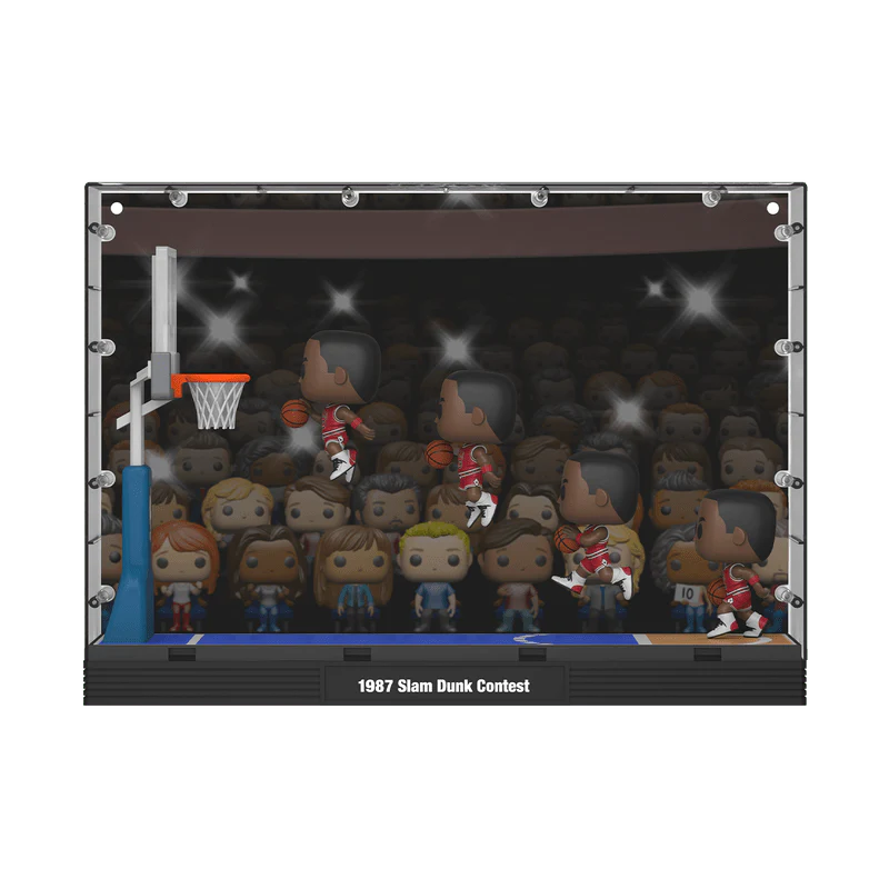 Funko Pop! NBA: Moments Deluxe - Michael Jordan From The Chicago Bulls ('87 Dunk Contest)