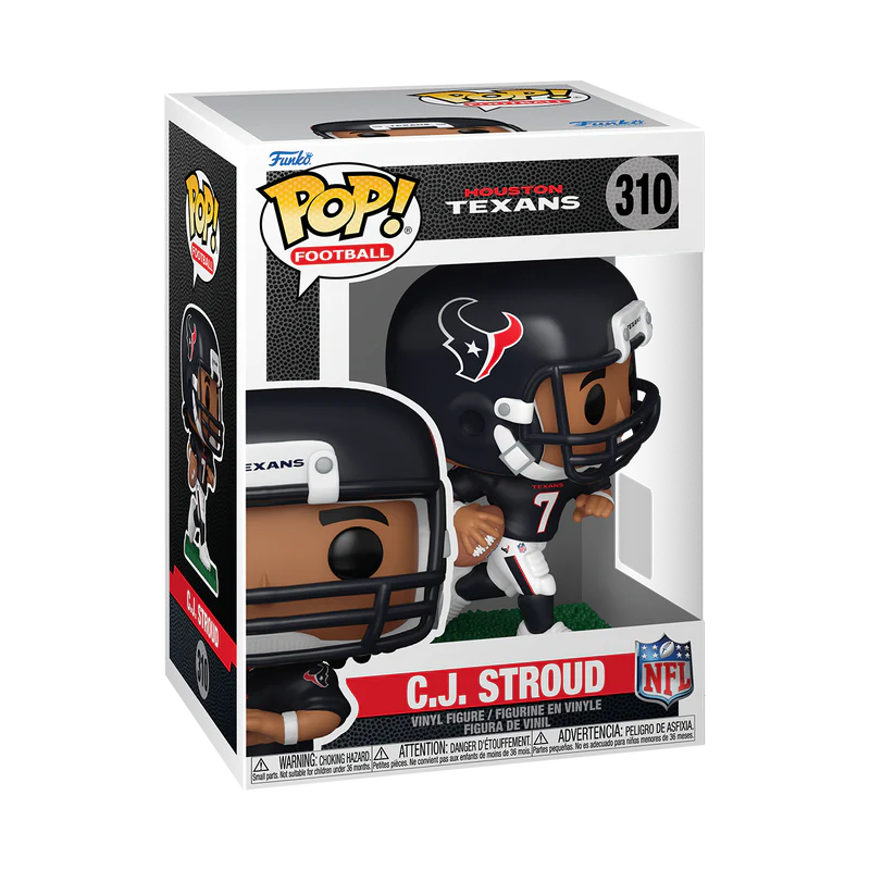 Funko Pop! NFL: Houston Texans – C.J. Stroud Figure - Image 3