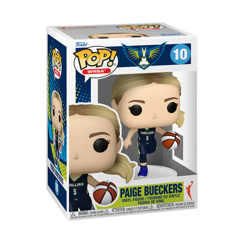 Funko Pop! WNBA: Paige Bueckers Dallas Wings Vinyl Figure - Image 3