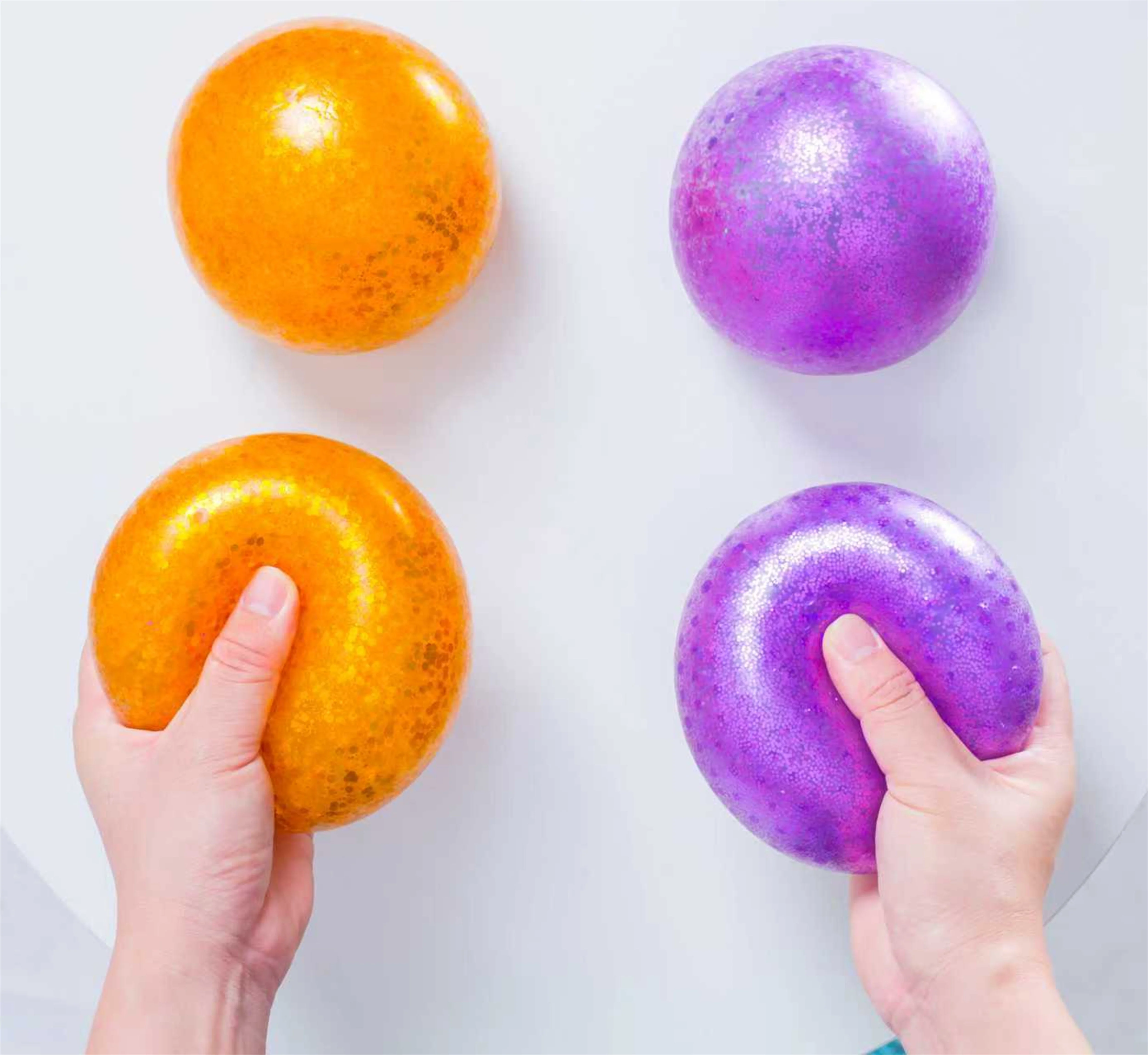GlitterMoods - Metallic Stress Ball Squishies® Fidget Toy - Image 4