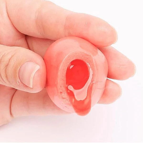 GummiYums: Fun Shapez! (8.1oz) Assorted Gummy Candy Filled with a Sour Strawberry Center - Image 5