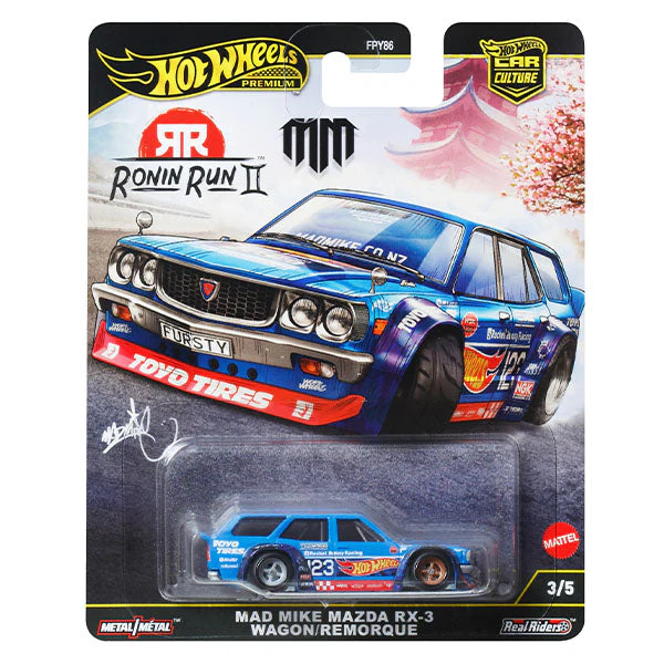 Hot Wheels® Premium Car Culture RONIN RUN II Series Collectible Mini (1pc) Ships Assorted - Image 11