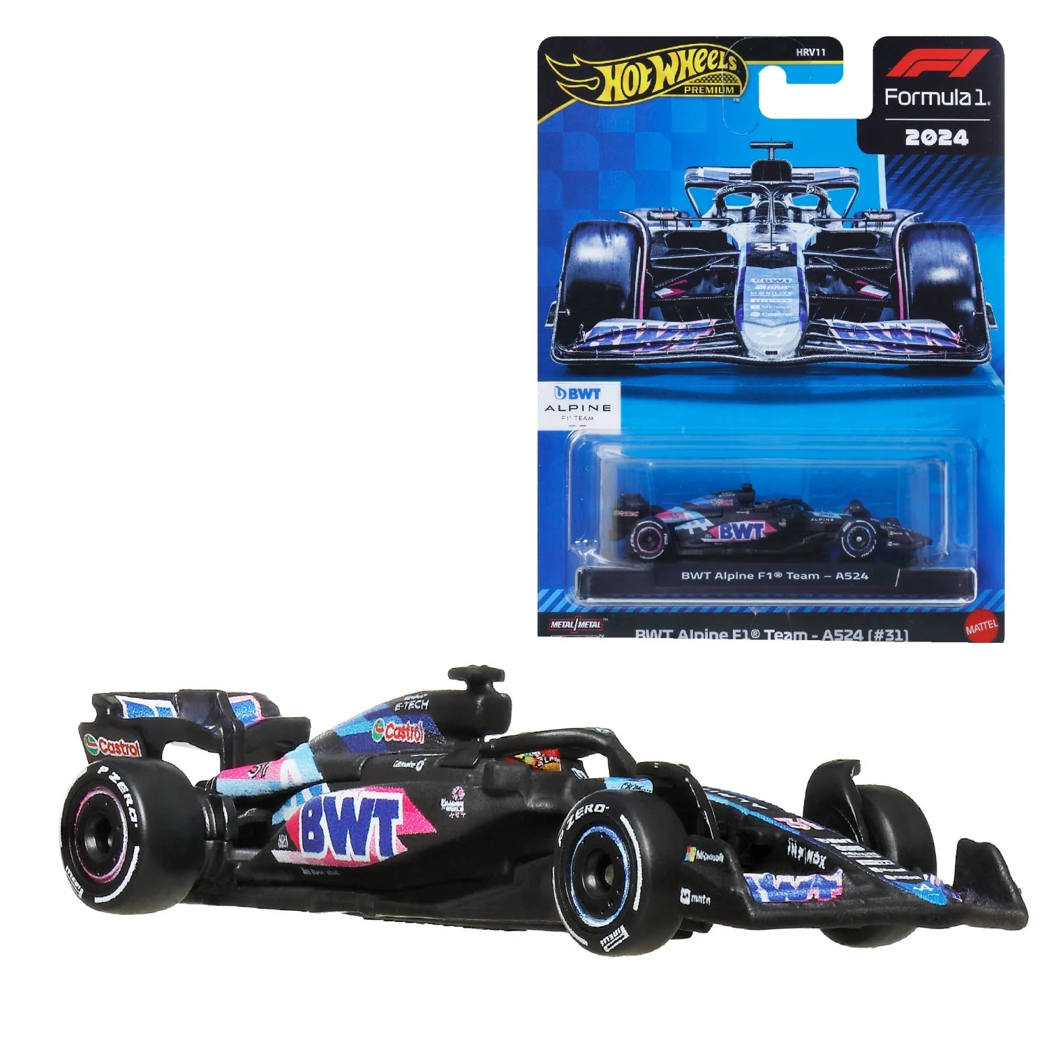 Hot Wheels® Premium F1 Racing Car Series Collectible Mini (1pc) Ships Assorted - Image 2