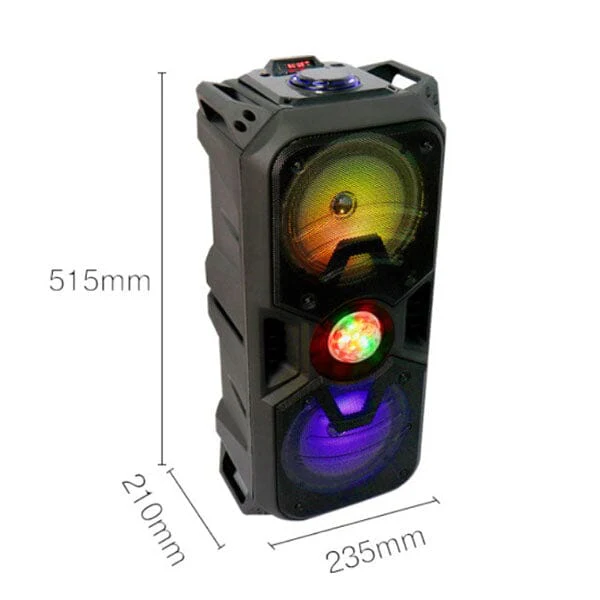 Hy-Impact Showstopper Wireless Karaoke Speaker With Disco Ball and Microphone - Image 5