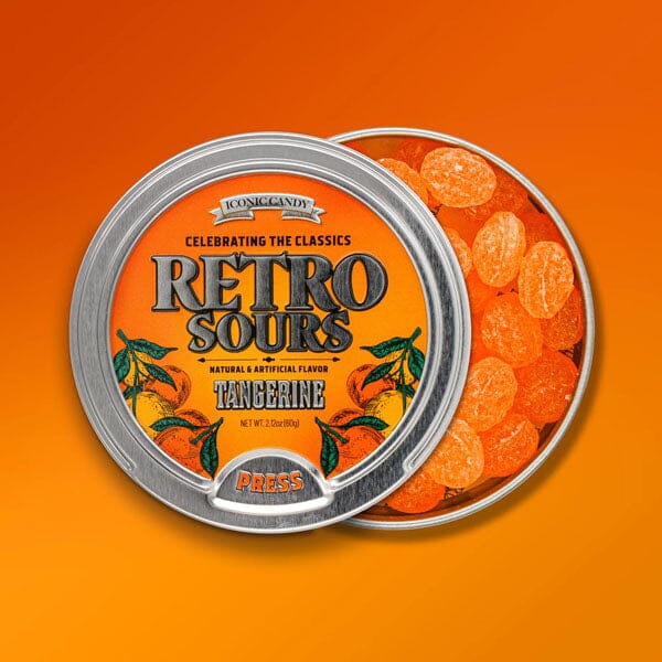 Iconic Candy Retro Sours Tin (60g) Multiple Flavors - Image 5