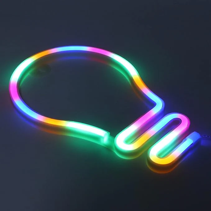 Illumina: Bulb Shape Neon LED Light - Image 2