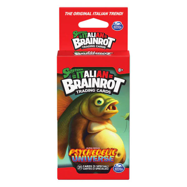 Italian Brainrot TCG: Alpha Series "Psychedelic Universe" Collection Bundle (3 Packs of 7 Cards) - Image 3